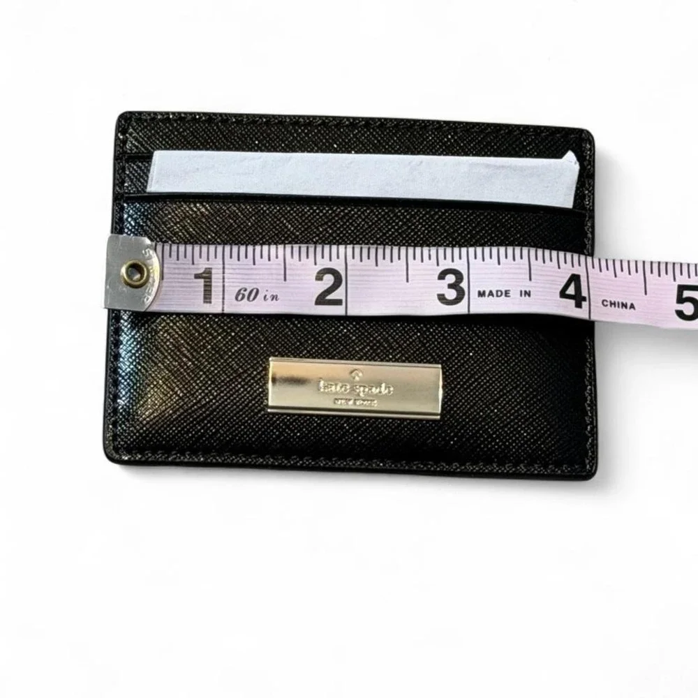 Kate Spade‎ Black Leather Card Holder